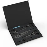 Suvorna Premium Beard & Mustache Set 4.5" Scissors, Black New. Price: $50.90.