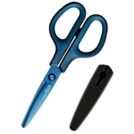 Plus Scissors Fit Cut Curve Titanium Blue SC-175ST 34-518 From Japan New. Price: $11.75.