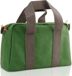 12 Small Tool Bag, Canvas Storage Large Inch, Green New. Price: $10.98.