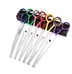 Lovinpet Grooming Scissors 7" Curved Stainless Steel Safety Trimming Shears New. Price: $14.97.