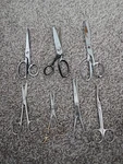 Fabric Hair Lot Vintage Scissors. Different Brands & Sizes. Used. Price: $44.99.