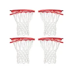 Alalal 4 Pcs White Premium Quality Professional Basketball Net 21", New. Price: $37.07.
