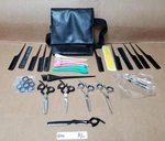 Shark Fin Shears 440-A Professional Hairstyling Student Kit RSKBTSL55 ! Q376 New. Price: $109.05.