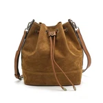 Afkomst Suede Bucket Bags For Women Medium Slouchy Shoulder Handbag Drawstri New. Price: $31.26.