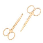 Yutoner 3.5 Inch Silent Pet Grooming Small, Pack Of 2 Golden-curved+straight New. Price: $13.44.