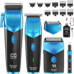 Kemei Clippers And Trimmers Set,professional Hair For Men,mens Cordless New. Price: $86.34.