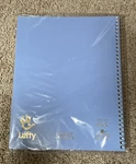 Lefty Blue Wide Ruled Spiral Notebook By Roaring Spring New - Made The Usa. Price: $8.99.