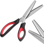 Pinking Shears, 9 Zig Zag Scissors For Fabric Professional Handhel New. Price: $14.84.