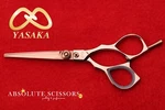 New Yasaka Hair Scissors - Shears S500 Semi Offset Size Inches Cobalt. Price: $199.00.