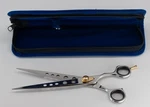 Anvil Scissors Pet Shears New Old Stock 588-WH Straight Blades Blue Zipper Case. Price: $45.00.