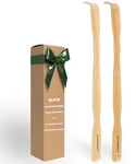 Slick- Bamboo Back Scratcher, 16.5 2 Pack, Wooden Long Handl... New. Price: $7.43.