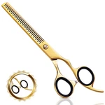Regale Barber Professional Golden Thinning Shears, Hair Scissors New. Price: $49.99.