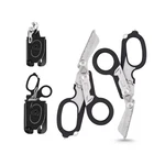 Pack 2 6 In 1 Multifunctional Trauma Shears Foldable With Strap Cutter He... New. Price: $60.31.