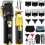 Professional Clippers Set For Men, Cordless Barber Kit Haircut,... New. Price: $57.11.