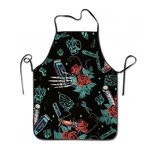 Giwawa Rose Skull Barber Hair Stylist Aprons For Women Salon ... New. Price: $22.20.