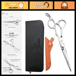 Professional 6 Hair Cutting Shears - Japanese Cobalt Steel Barber Scissors, Erg New. Price: $130.99.
