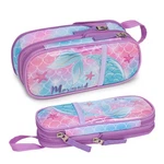 Bagseri Pencil Case For Girls - 9 X 4.1 3 Inches, Purple Mermaid Tail New. Price: $11.75.