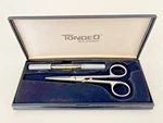Tondeo Solingen T-line Special 5" Professional Hair Scissors, Self Sharpening Used. Price: $475.00.