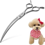 Professional 45 Curved Grooming Scissors For Dogs 7.5 Big Arc Shears New. Price: $64.49.