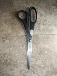 Westcott 13135 Value Line 8" Stainless Steel Shears With Black Handle Used. Price: $7.95.