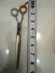 Kenchii Shears Scissors 8.5" Lefty Straight Grooming Used. Price: $39.00.