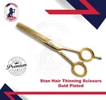Capraleo Stan Hair Thinning Scissors 15.5CM Golden Coated, Beauty Instruments New. Price: $38.23.