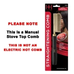 Annie & Hotter Straightening Comb, Wide Teeth - Medium Curved # 5503 New. Price: $12.95.