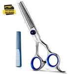 Stainless Steel Hair Cutting Scissors Thinning Shears 6.5 Inch Professional Salo New. Price: $16.38.