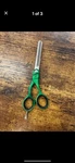 Fromm Professional Hair Thinning Thinner Shear Scissor Stylist Green Used. Price: $20.00.