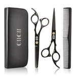 Ciicii 6.7 Inch Professional Hair Scissors Set With Thinning Shears Gift Kit New. Price: $26.49.