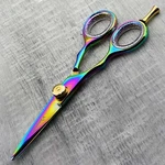 Professional Barber Salon Hairdressing Scissors 5 Inches Titanium + Case New. Price: $41.98.