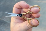 Gingher G-lt 3 1/2" Lions Tail Gold Plated Embroidery Scissors (free Shipping) New. Price: $12.99.