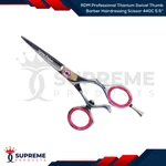 Rdm Professional Titanium Swivel Thumb Barber Hairdressing Scissor 440C 5.5'' New. Price: $59.99.