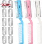 Maitys 3 Pcs Razor Comb Cutting With 12 Replacement Blades Dou New. Price: $7.34.