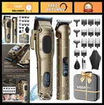 Vgrpro Cordless Hair Clippers For Men Trimmer Set With Case New. Price: $98.99.