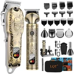Lqt Professional Hair Clippers For Men - Cordless Electric Trimmer & New. Price: $57.81.