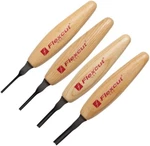 Flexcut Shallow U-gouge Micro Tool Set 1.75"CARBON Steel Blade Wood Handle MT400 New. Price: $80.69.