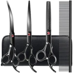 Professional Dog Grooming Scissors Kit Black 5 1, Shears For ... New. Price: $56.37.