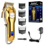 Kemei 1986 Pro Hair Clippers Trimmer Kit Cutting Machine Barber Led Display New. Price: $45.89.