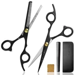 Hair Cutting & Thinning Japanese Steel Shears Kit 7-INCH, Black Professional New. Price: $34.58.