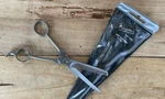 Vtg Kayser 7 Scissors Thinning Barber With Sheath Used. Price: $14.95.