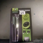 Shpavver Vacuum Beard Trimmer For Men, Rechargeable Mustache Open. Price: $23.00.