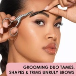 Japonesque Brow Scissors & Spoolie Set Hand-sharpened Precision Blades New. Price: $8.72.