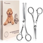 Freshly Bailey Pet Grooming Scissors Set With Round Tips For Dogs & Silver New. Price: $27.80.