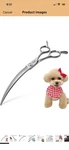 Professional 45 Curved Grooming 7.5 Shears. Japan VG10 High-carbon Steel Rh New. Price: $75.00.