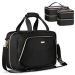Prokva Professional Makeup Artist Travel Case With 4 Detachable Large, Black New. Price: $71.48.