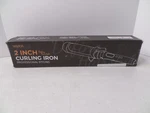 Yeegor 2-INCH Curling Iron, 100-240V Model W8893-50 Pink Open. Price: $39.99.