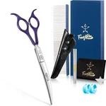 Fengliren Highend Professional Dog Grooming Curved Scissors Pet Shears... New. Price: $129.08.
