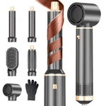 Dryhsip 5-IN-1 Hair Dryer Brush Hot Styler,curling & Straightening New. Price: $83.99.