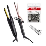 Red By Kiss Pcs Styling Set, 0.3 Ceramic Tourmaline Pencil Flat Iron, 1 New. Price: $42.27.